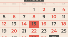 15+ CSS Calendar Grids