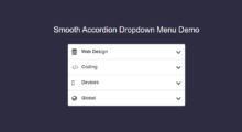 25+ CSS Accordion Menus