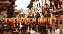 27+ CSS Glitch Effects