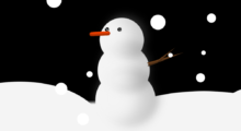 26+ CSS Snow Effects